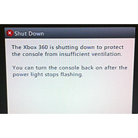 Microsoft Xbox 360 Slim SHUTTING DOWN - OVER HEATING REPAIR
